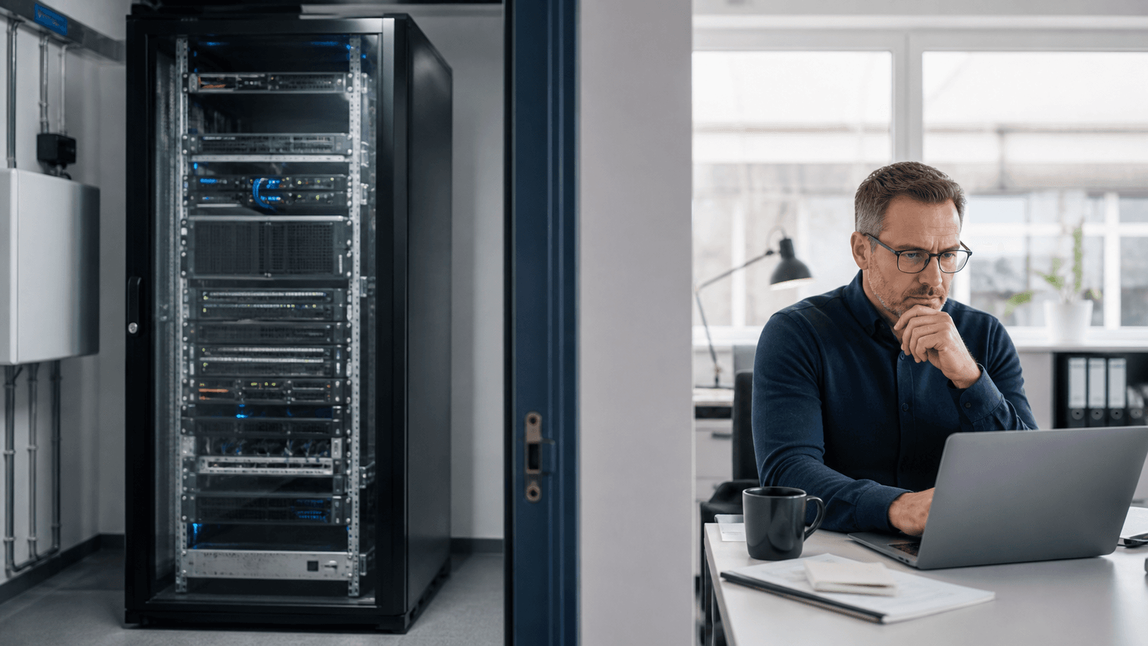 IT- und Geschäftsverantwortliche vergleichen Cloud- und lokale ERP-Infrastruktur